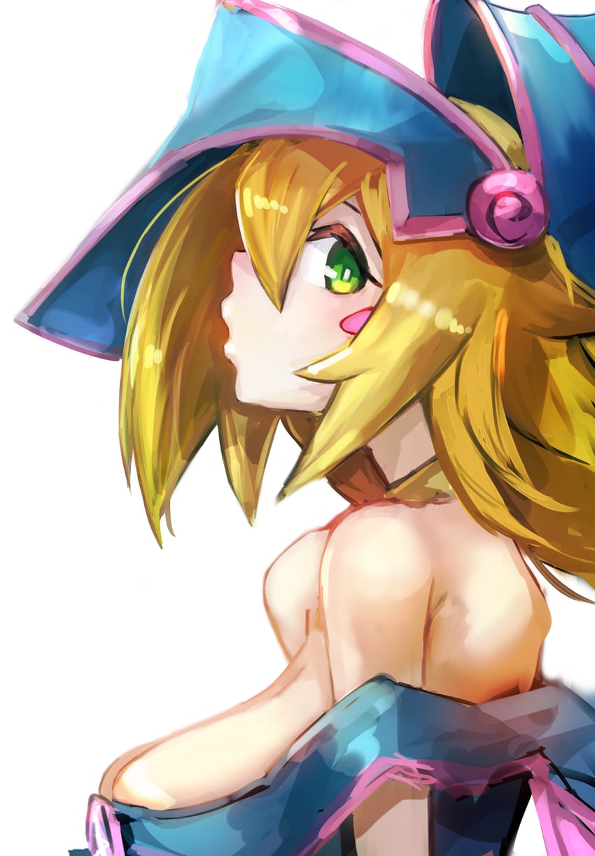 dark magician girl (yu-gi-oh!) drawn by hatano_kiyoshi
