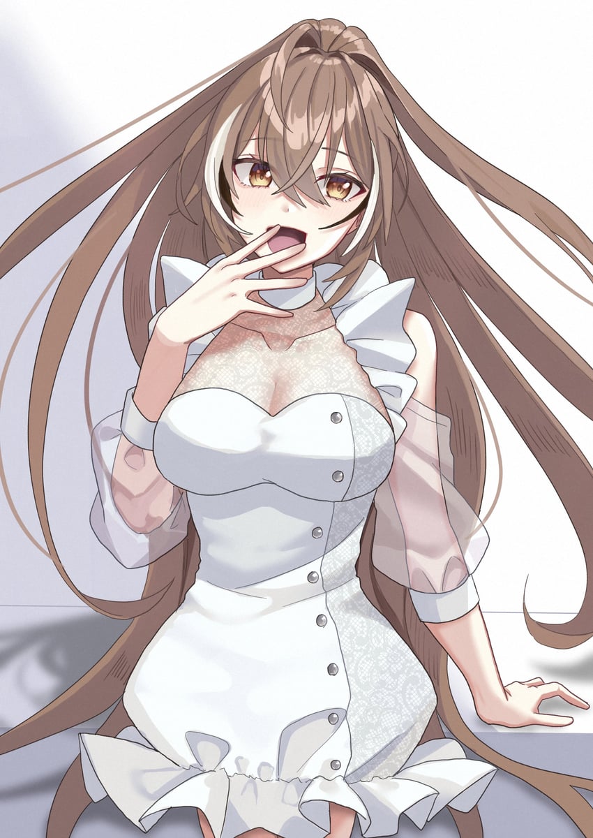nanashi mumei (hololive and 1 more) drawn by mizuhasi