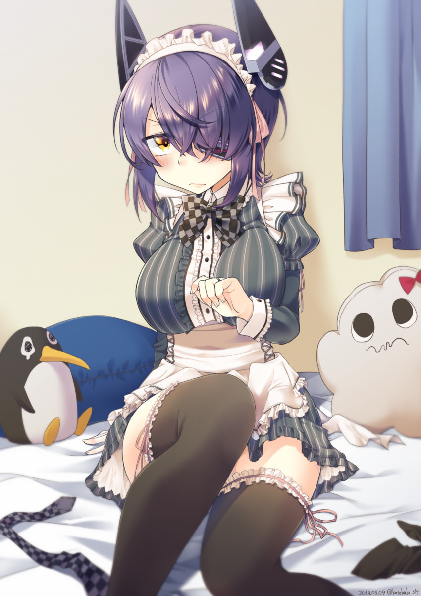 tenryuu, failure penguin, and miss cloud (kantai collection) drawn by kotobuki_(momoko_factory)