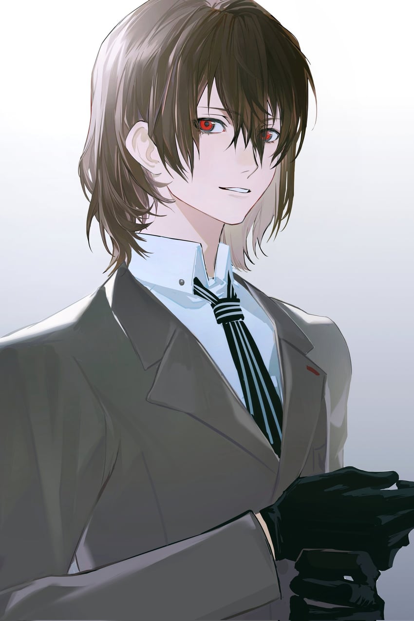 akechi gorou (persona and 1 more) drawn by qchng
