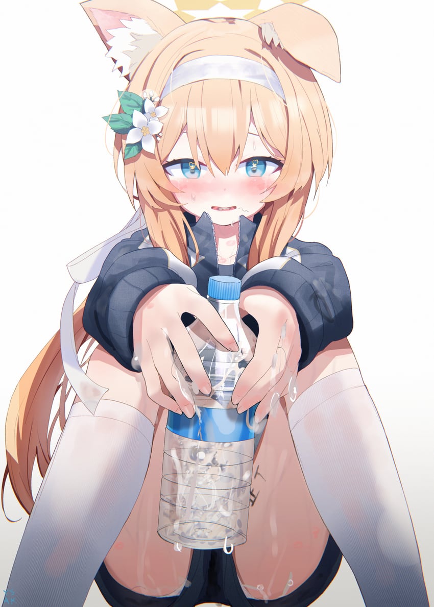 mari (blue archive) drawn by nishi_yasuaki