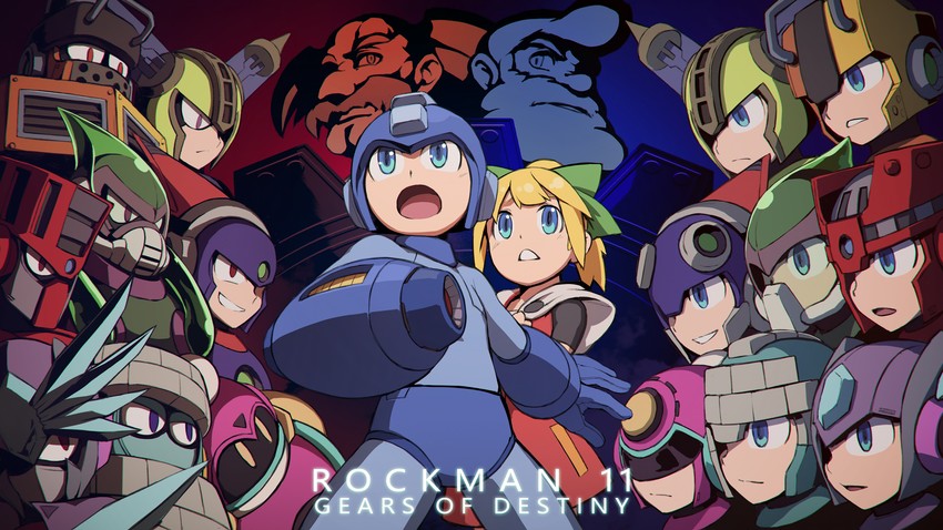 roll, mega man, dr. light, dr. wily, fuse man, and 7 more (mega man and 1 more) drawn by rotix