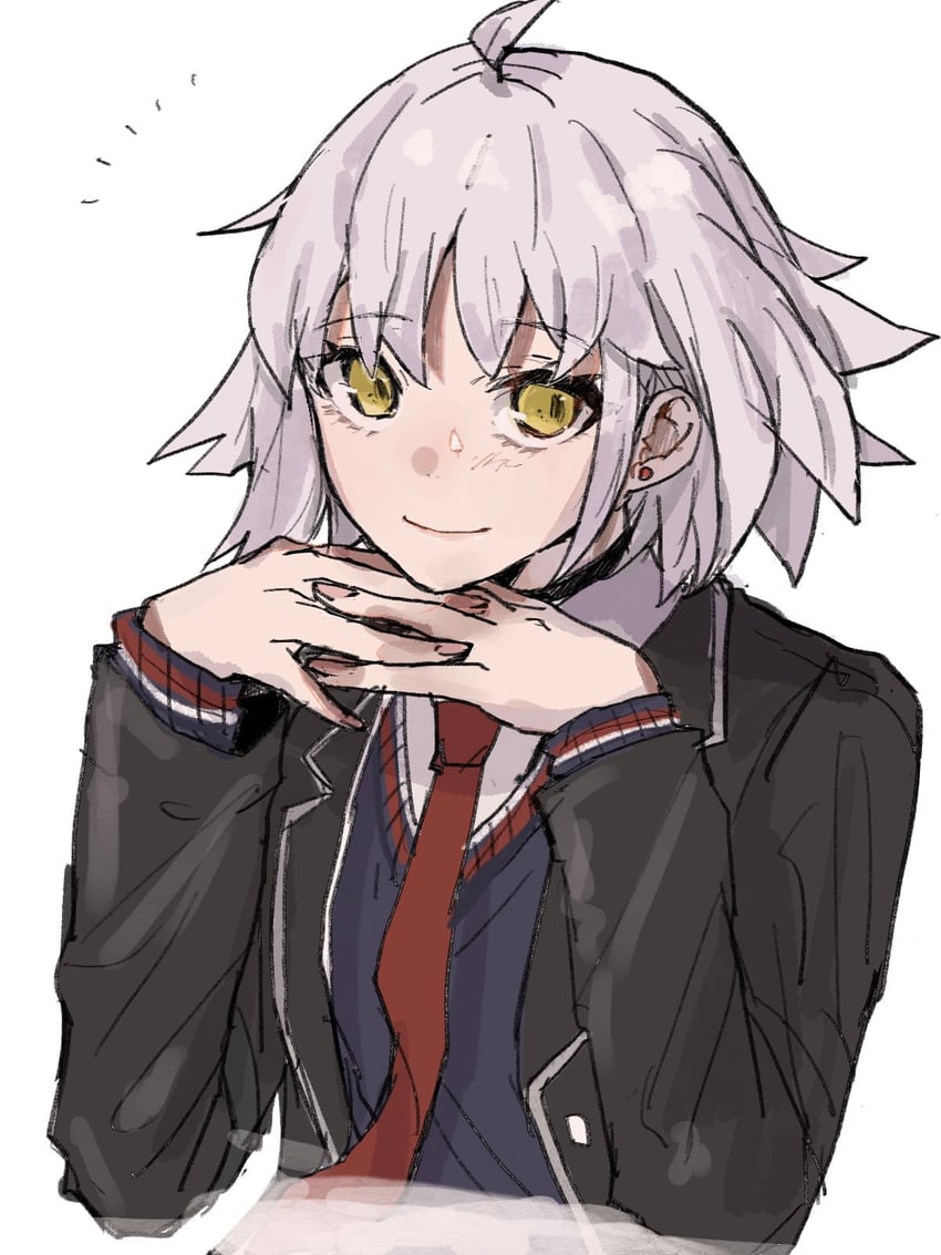jeanne d'arc alter (fate and 1 more) drawn by valhalla0707