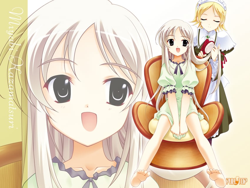 kazamatsuri miyabi and lilia iliinichna mejoueva (haruka ni aogi uruwashi no) drawn by fujiwara_warawara