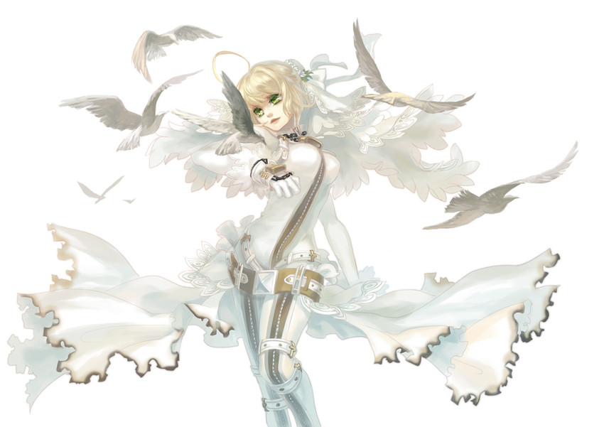 nero claudius (fate and 2 more) drawn by mizukai