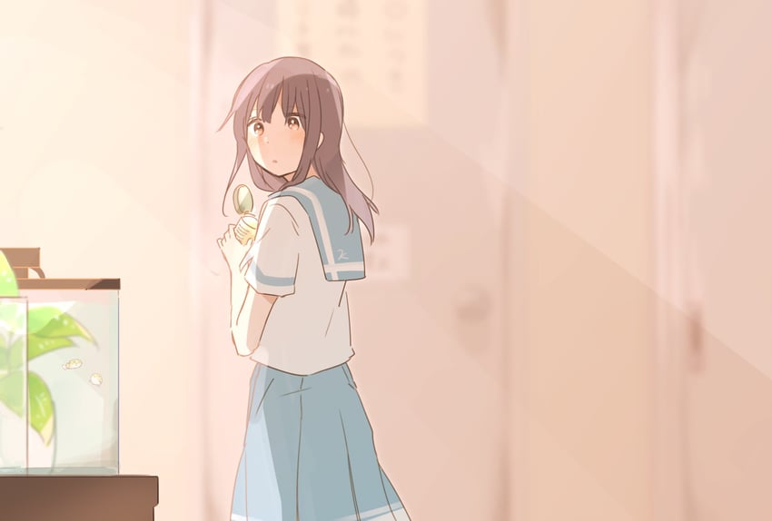 yoroizuka mizore (hibike! euphonium and 1 more) drawn by cetacea_kw