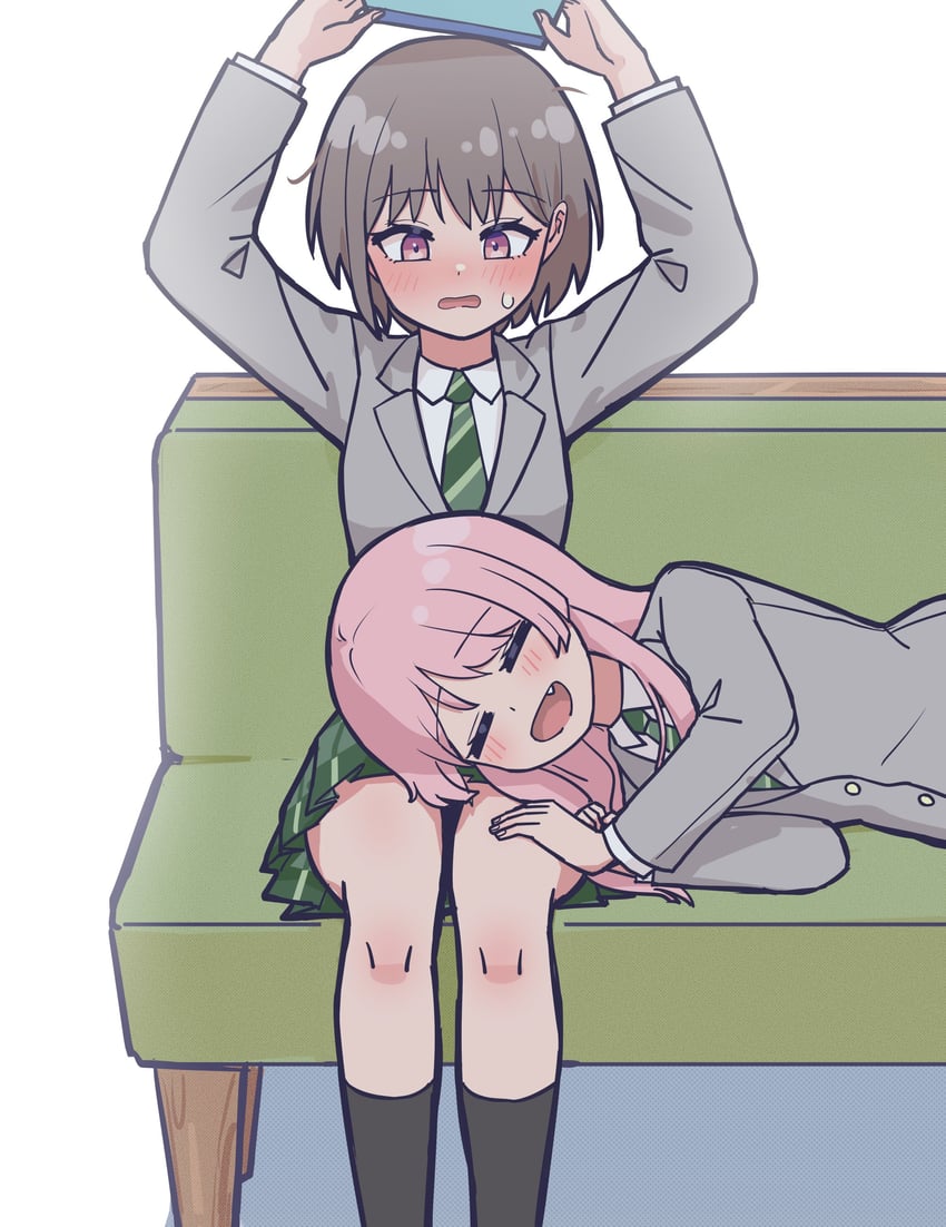 chihaya anon and takamatsu tomori (bang dream! and 1 more) drawn by jin_(jinkwon1147)