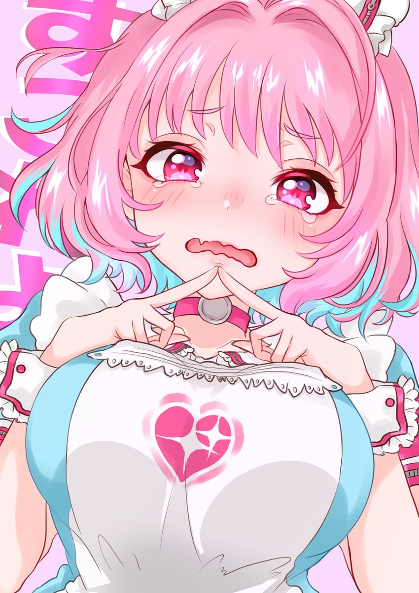yumemi riamu (idolmaster and 2 more) drawn by koto00