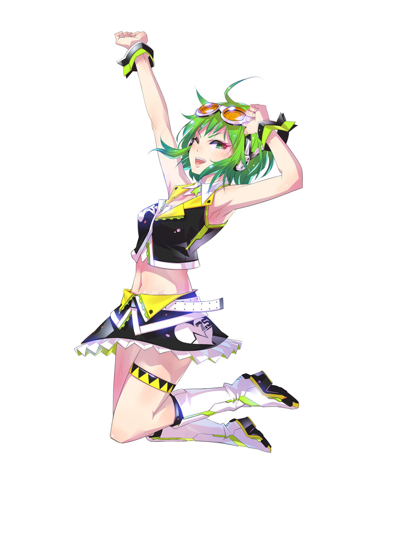 gumi (vocaloid) drawn by monq