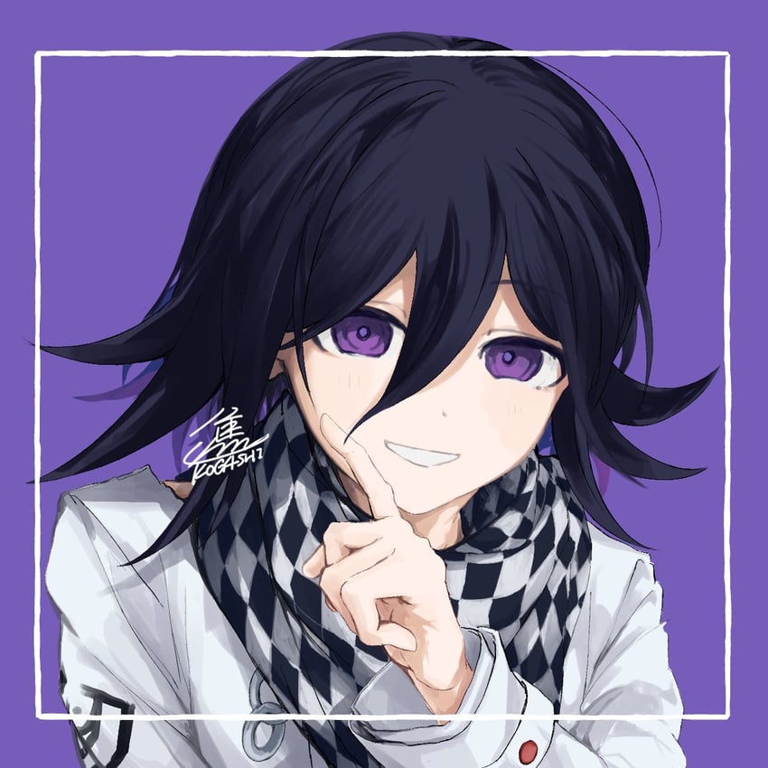 oma kokichi (danganronpa and 1 more) drawn by syou_(kog4shi)