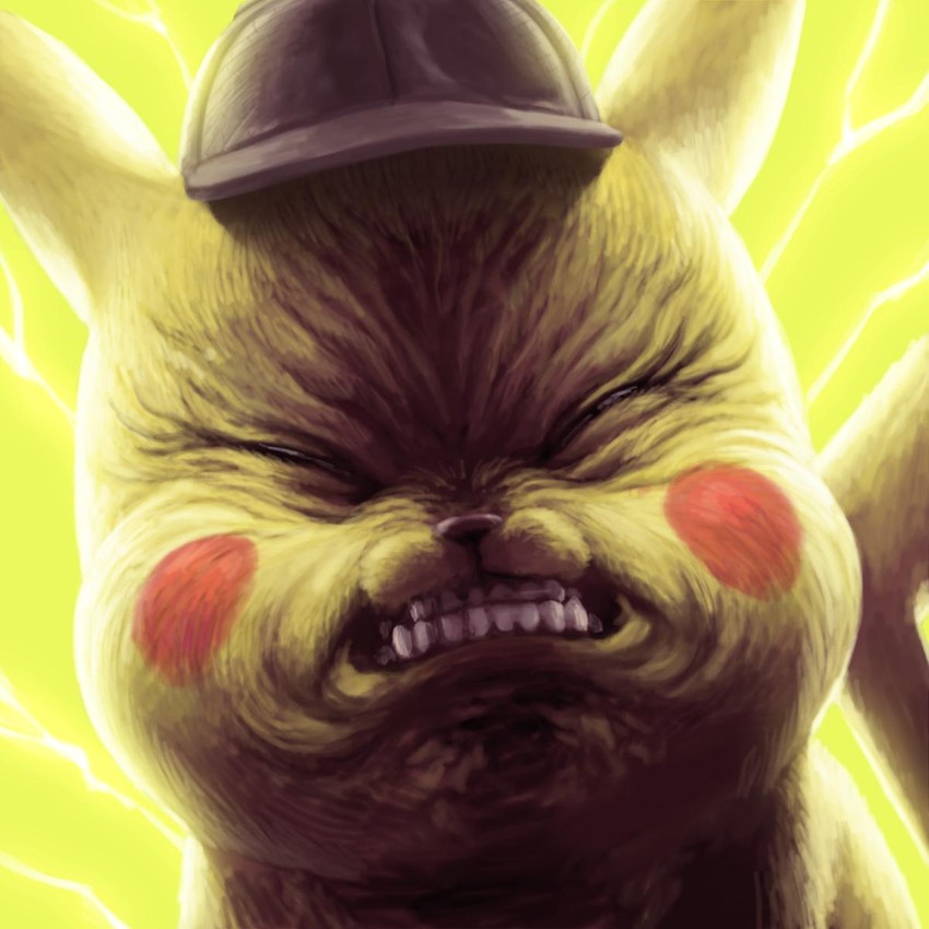 pikachu and detective pikachu (pokemon and 1 more) drawn by sakkan