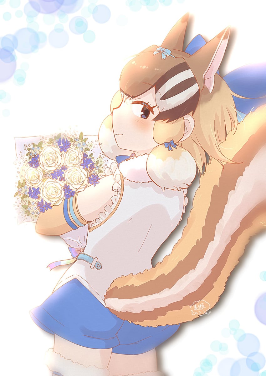 siberian chipmunk (kemono friends and 1 more) drawn by mugise_hitsuji