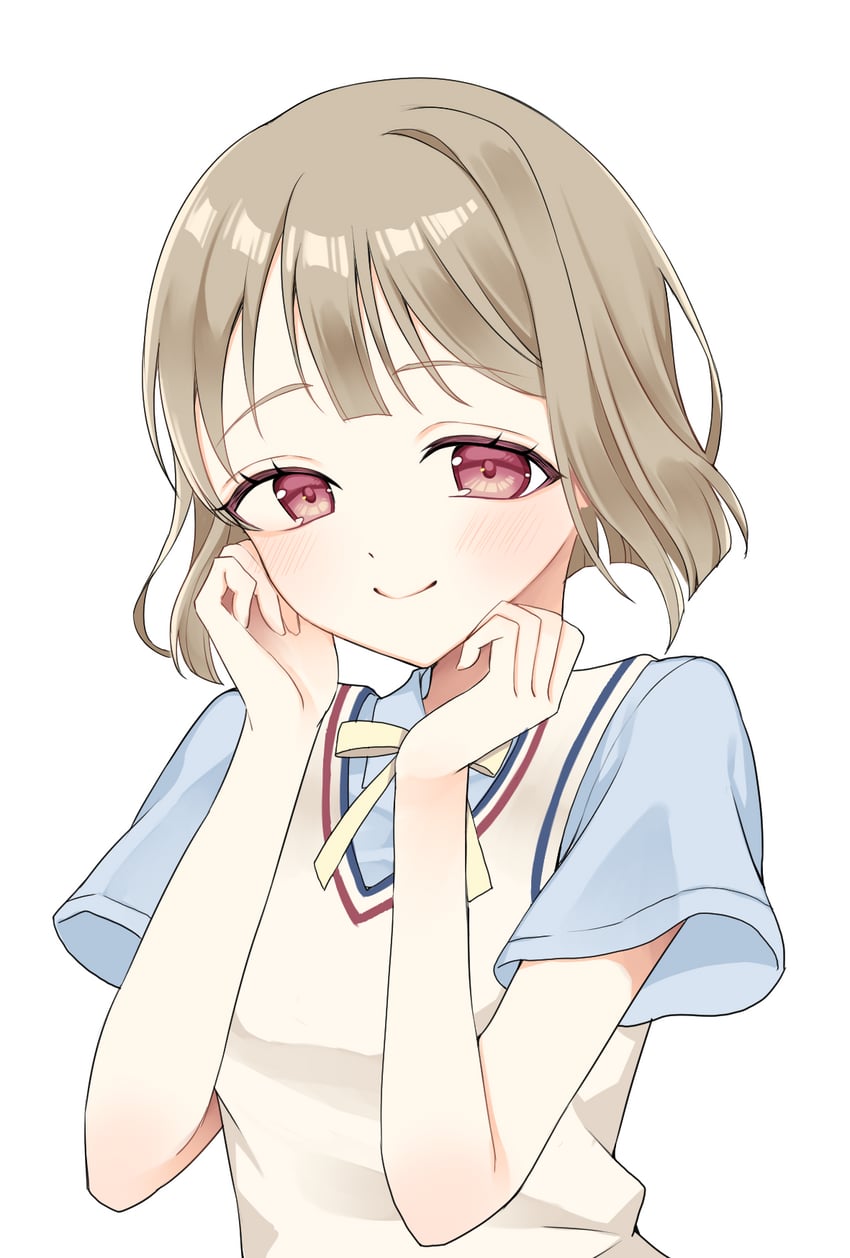 nakasu kasumi (love live! and 1 more) drawn by momo-cherry
