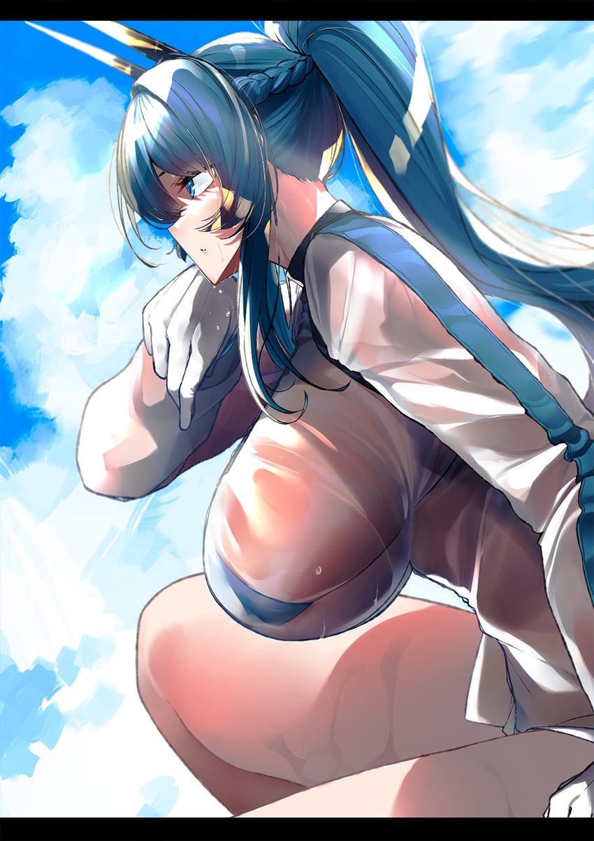 helm (goddess of victory: nikke) drawn by miya_ur