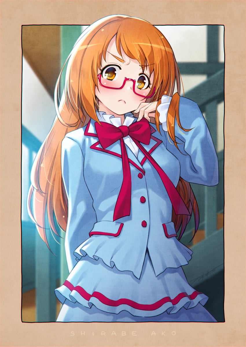shirabe ako (precure and 1 more) drawn by kazuma_muramasa