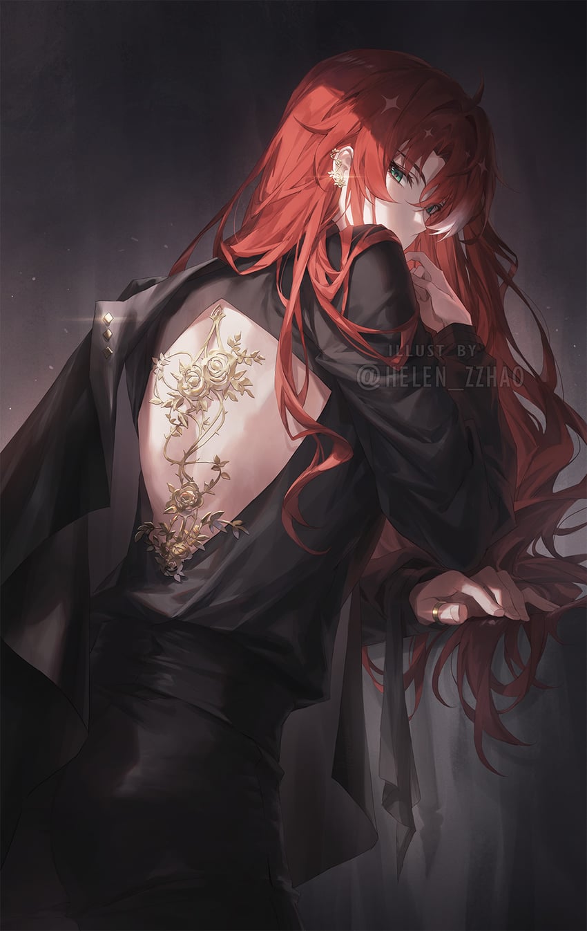argenti (honkai and 1 more) drawn by helen_zzhao