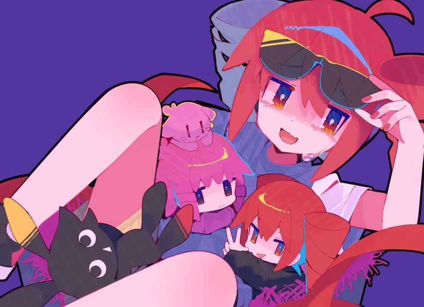 kasane teto (utau and 5 more) drawn by aoi_tsuyu