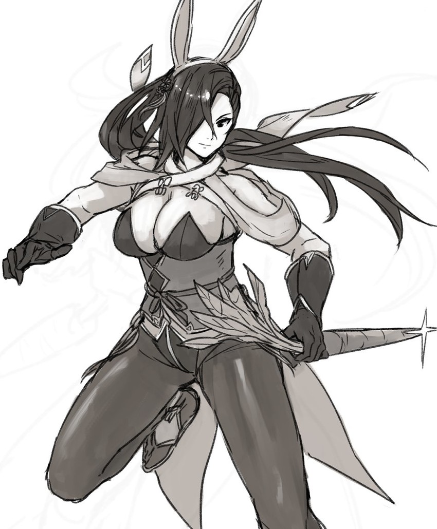 kagero (fire emblem and 2 more) drawn by kamu_(kamuuei)