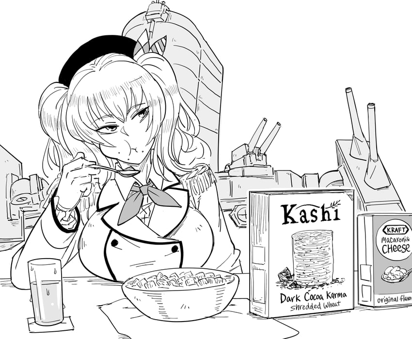 kashima (kantai collection and 1 more) drawn by bb_(baalbuddy)