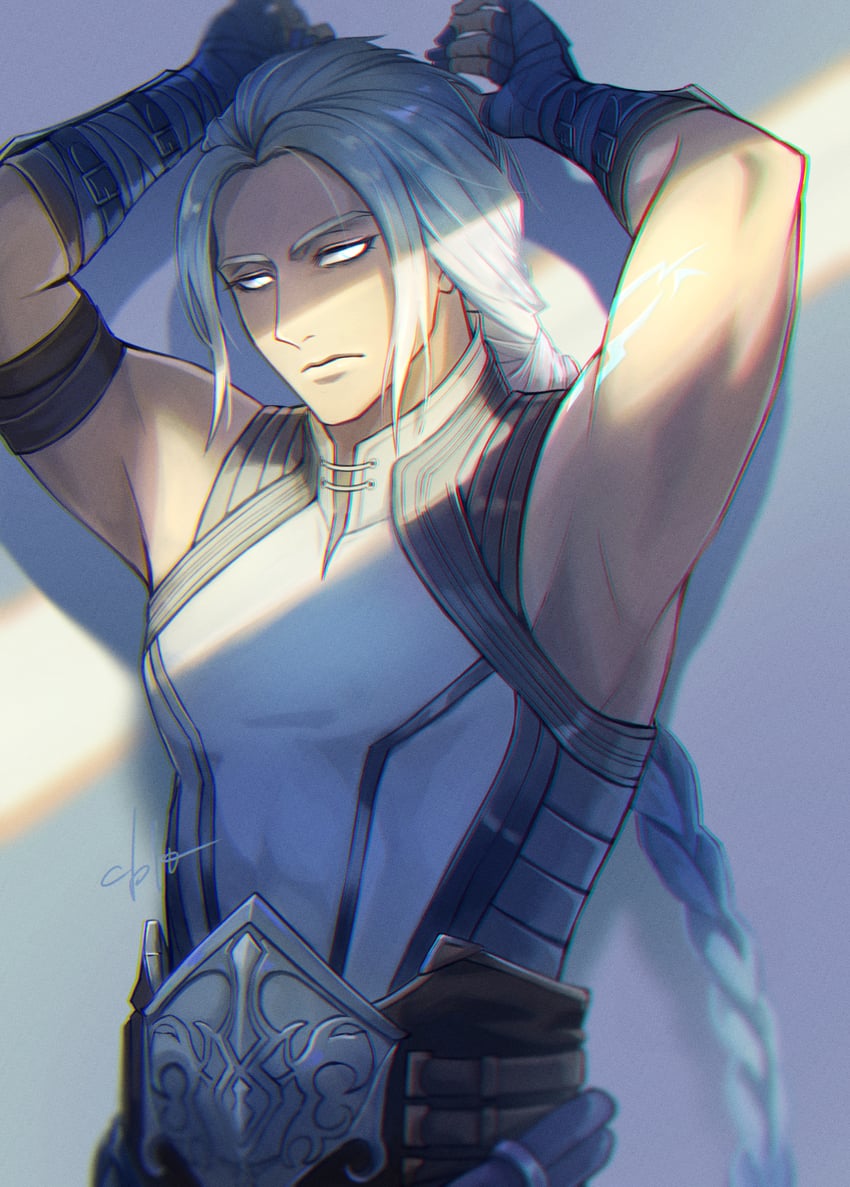 fujin (mortal kombat and 1 more) drawn by seacobalt