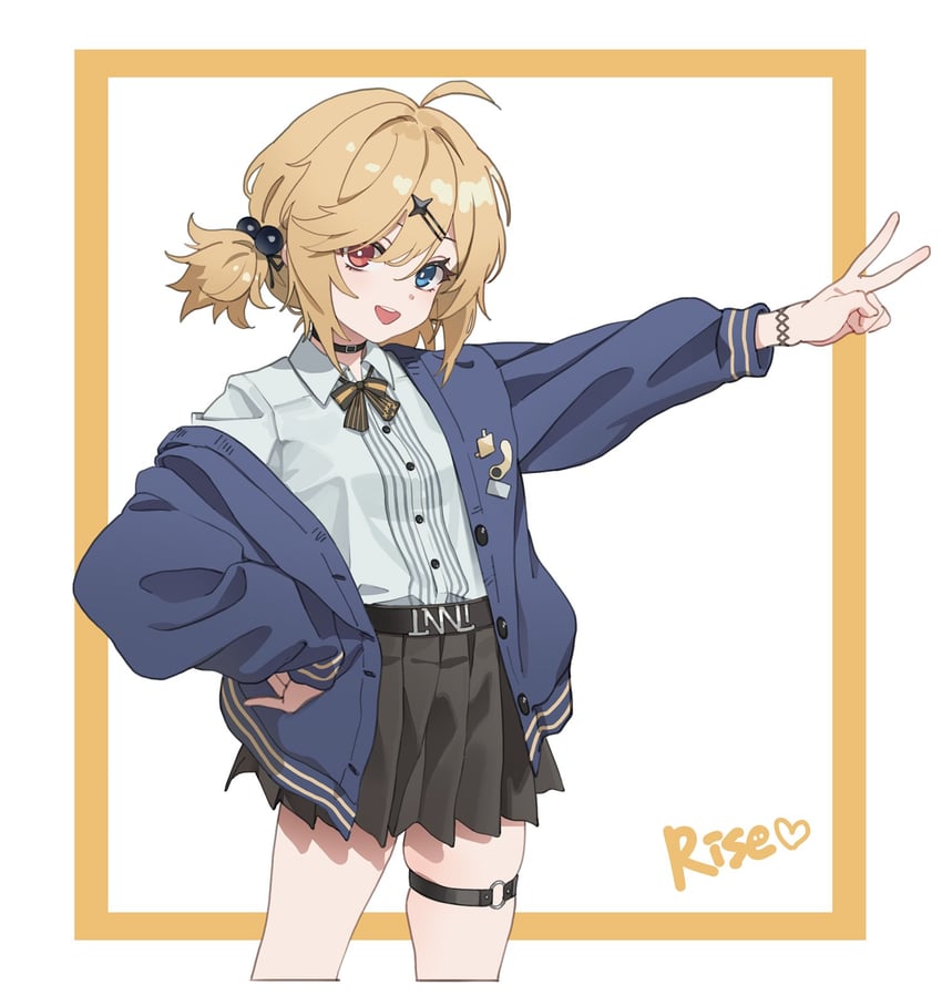 mg36 and rise (girls' frontline and 1 more) drawn by zzzearly