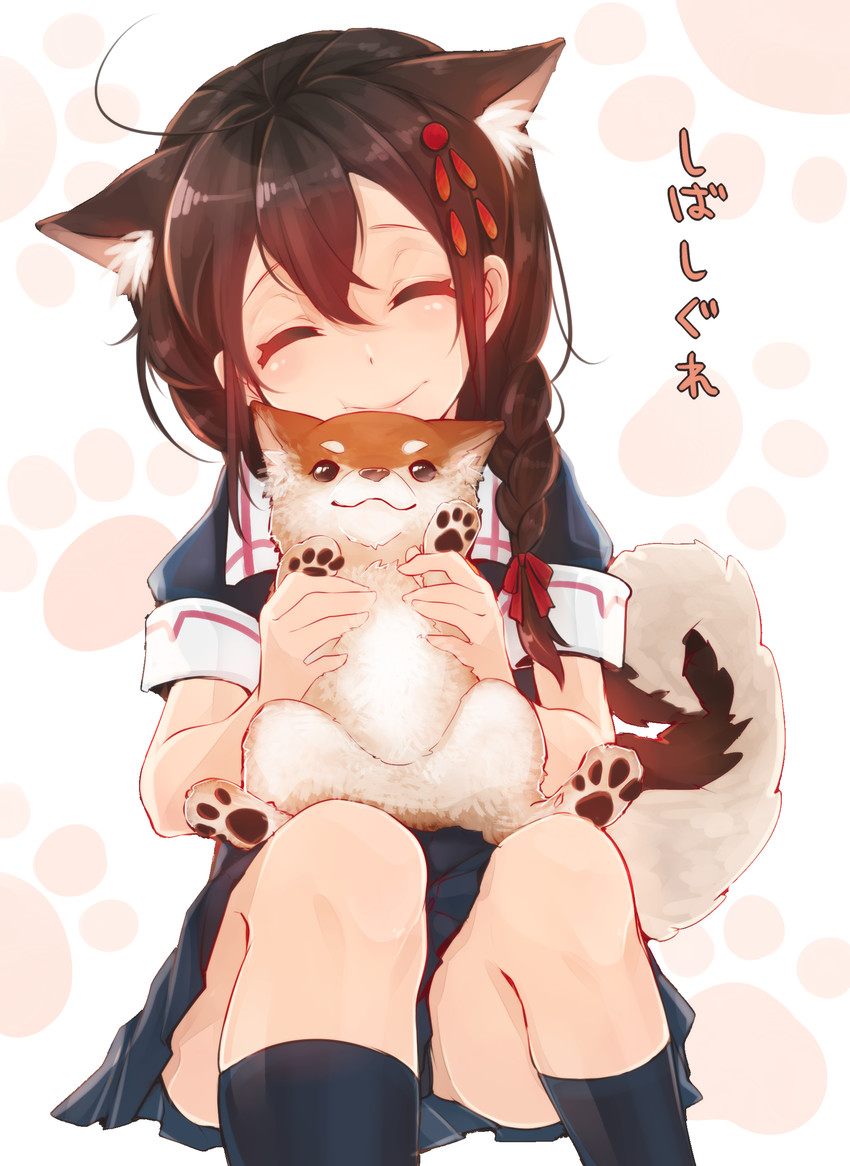shigure and shigure kai ni (kantai collection) drawn by cointreau