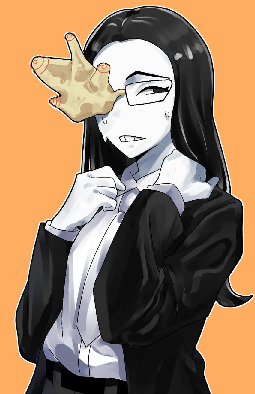 coral glasses (ena and 1 more) drawn by knew_nothing