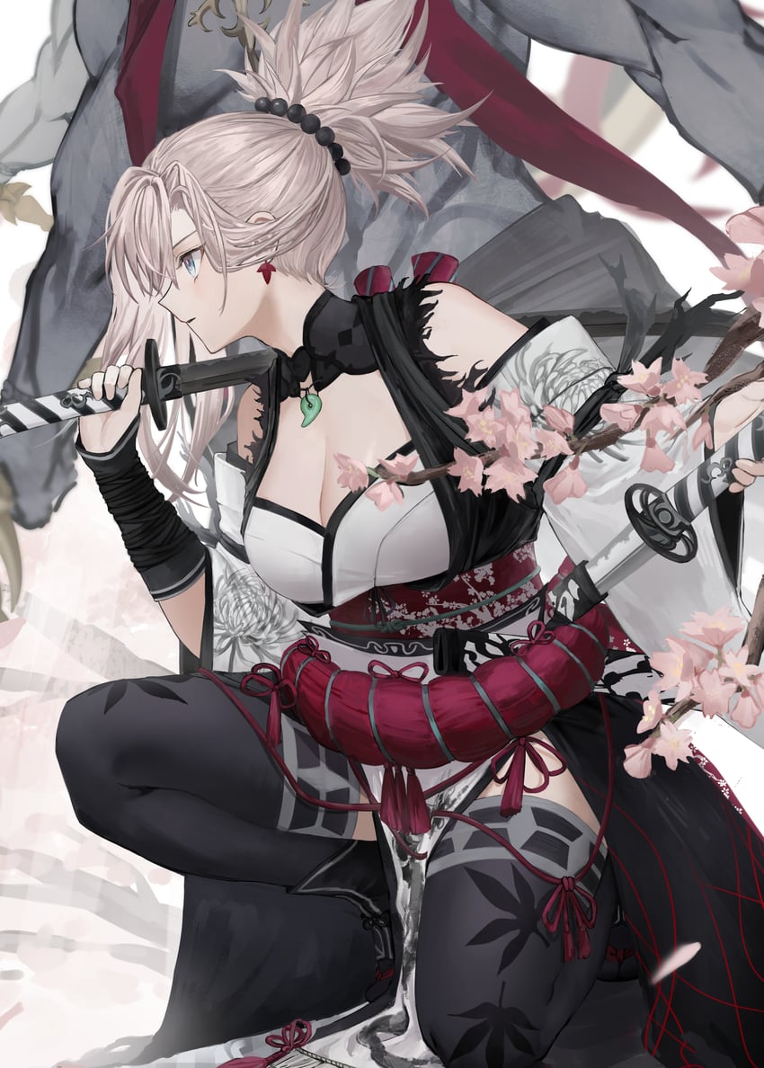 miyamoto musashi (fate and 2 more) drawn by shiro_(siro_kuten)