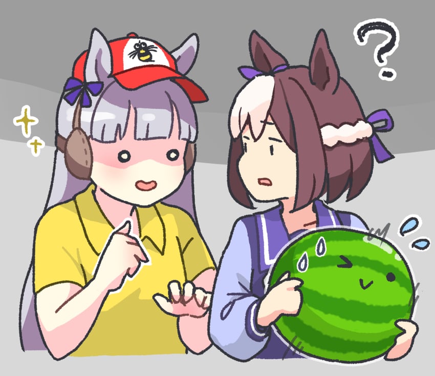 gold ship and special week (umamusume and 3 more) drawn by ooishi_oil