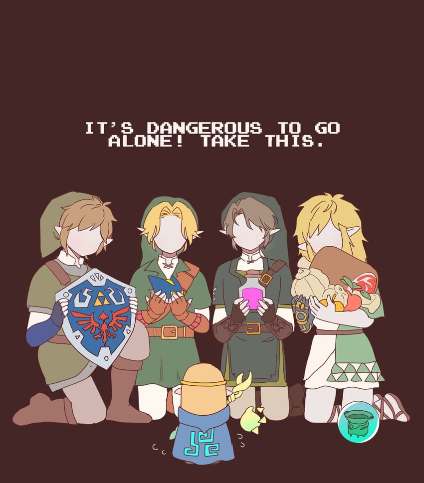 link, princess zelda, and tri (the legend of zelda and 5 more) drawn by seusojeldaleul-wihaejug-eum