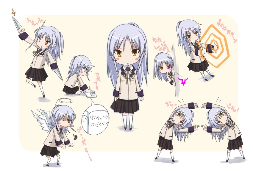 tachibana kanade (neon genesis evangelion and 6 more) drawn by sakebuotoko