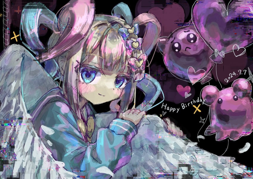 chouzetsusaikawa tenshi-chan (needy girl overdose) drawn by nekoda_jiya