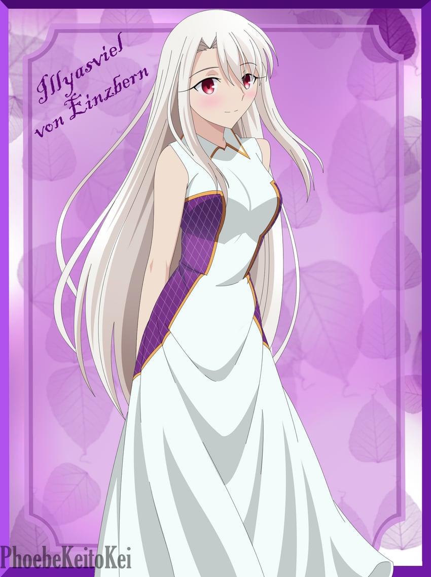 illyasviel von einzbern (fate and 1 more) drawn by phlower_luna