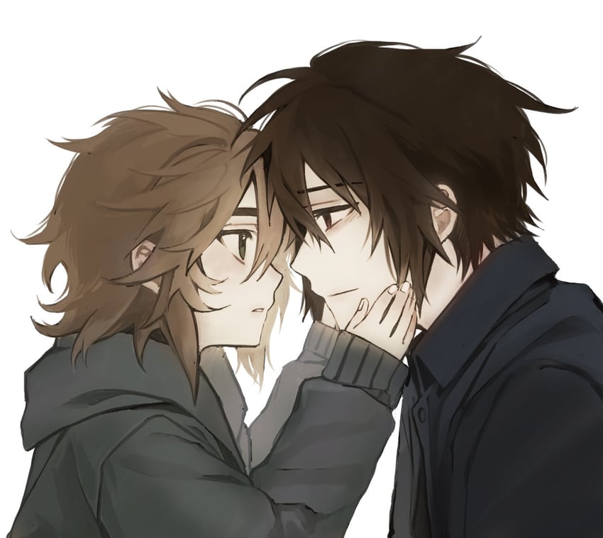 harada minoru and isoi reiji (saibou shinkyoku) drawn by linu