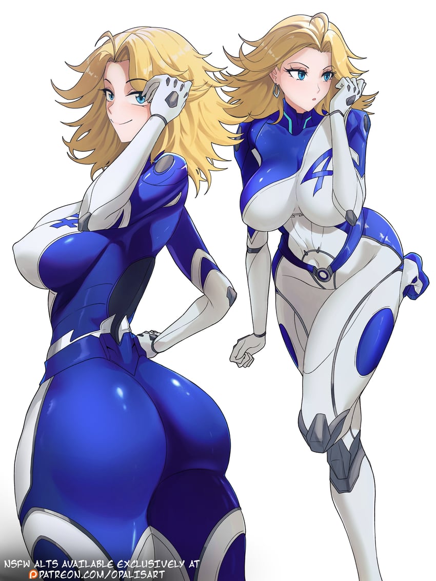 sue storm (marvel and 2 more) drawn by opalis