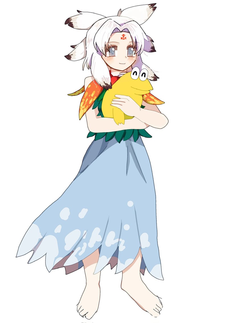 houjuu chimi and yakiu no oniichan (touhou and 1 more) drawn by kqkqiwq