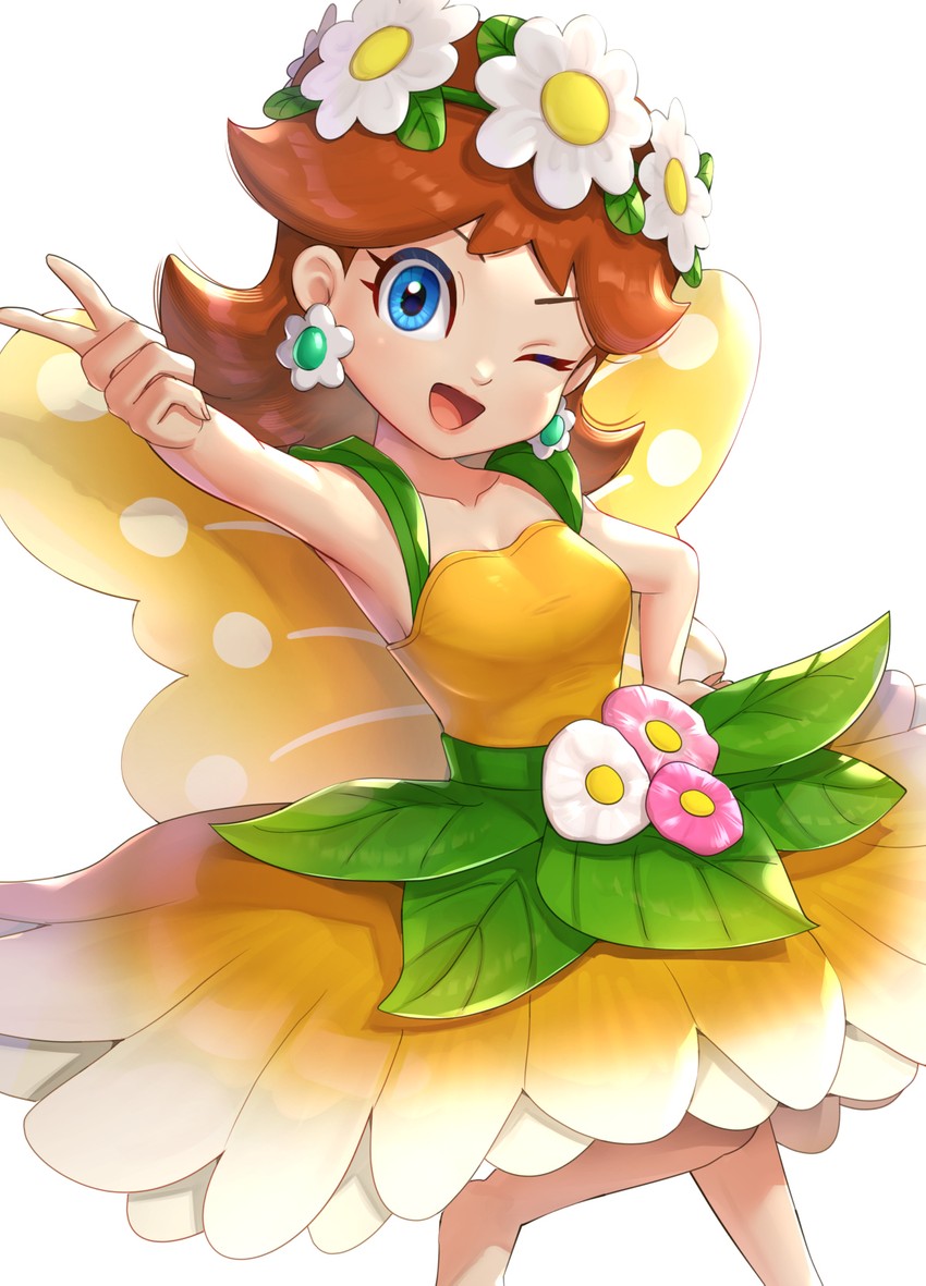 princess daisy (mario and 2 more) drawn by gonzarez
