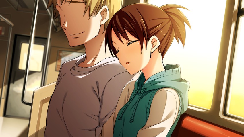 misaki akira and protagonist (go! go! nippon! and 1 more) drawn by fujimaru_(bluebrand)