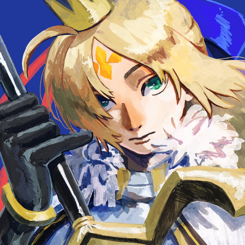 artoria pendragon and artoria caster (fate and 1 more) drawn by nekoneko5012