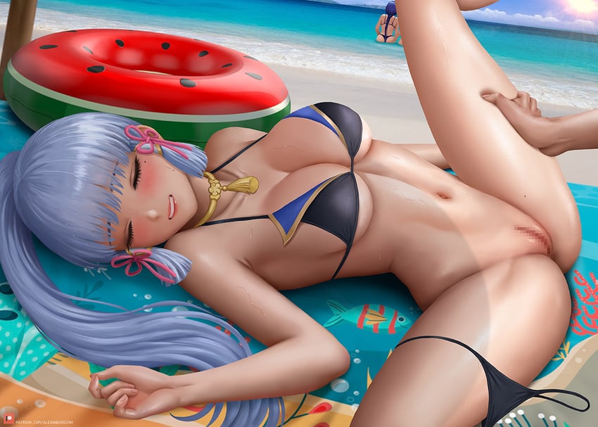 raiden shogun, yae miko, and kamisato ayaka (genshin impact) drawn by alexander_dinh