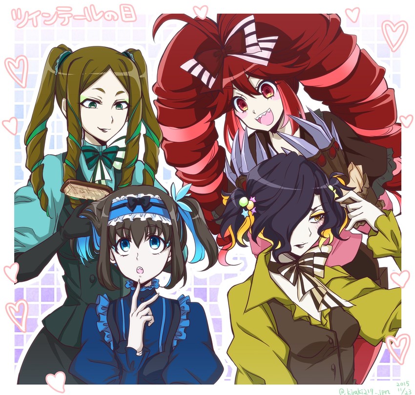 garie tuman, micha jawkan, phara suyuf, and leiur darahim (senki zesshou symphogear) drawn by kiraki
