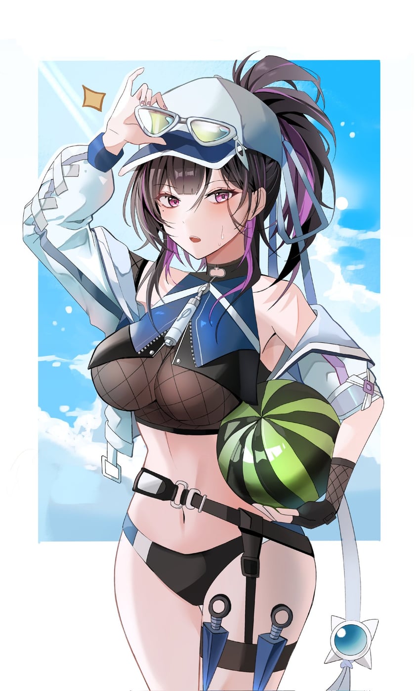 tsubame (black survival and 1 more) drawn by somm110013
