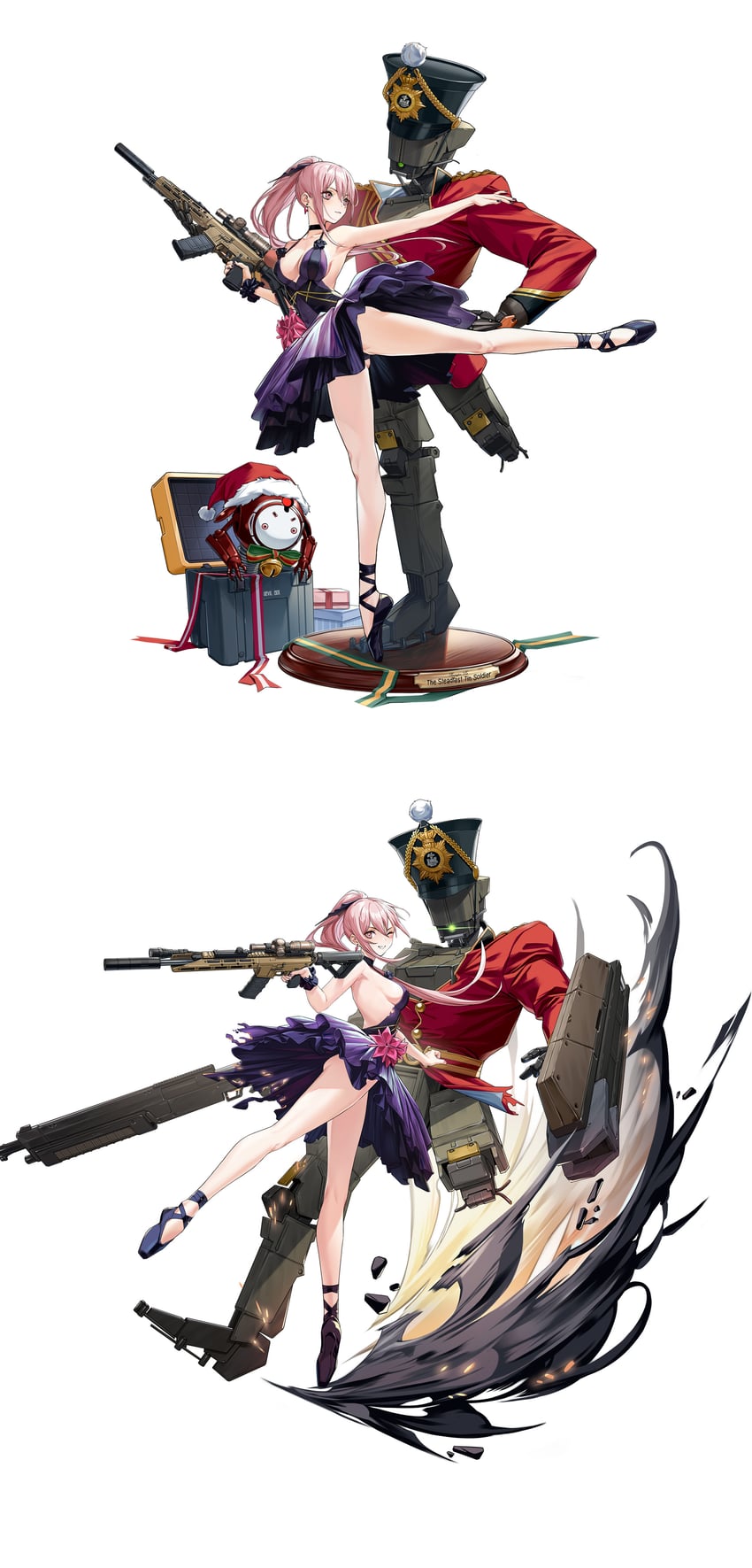 goliath, cyclops, and r5 (girls' frontline and 2 more) drawn by yitiao_er-hua
