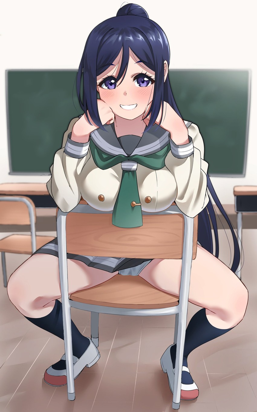 matsuura kanan (love live! and 1 more) drawn by igarashi_kyouhei