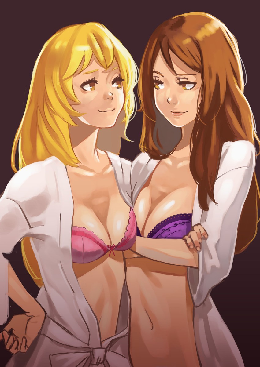 shokuhou misaki and mugino shizuri (toaru majutsu no index and 1 more) drawn by yomu_(sgt_epper)