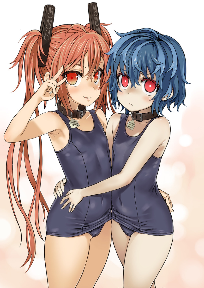 aihara enju and hiruko kohina (black bullet) drawn by asanagi