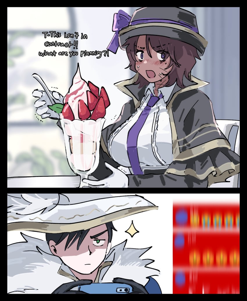 heathcliff and meursault (project moon and 1 more) drawn by ngancurindunia