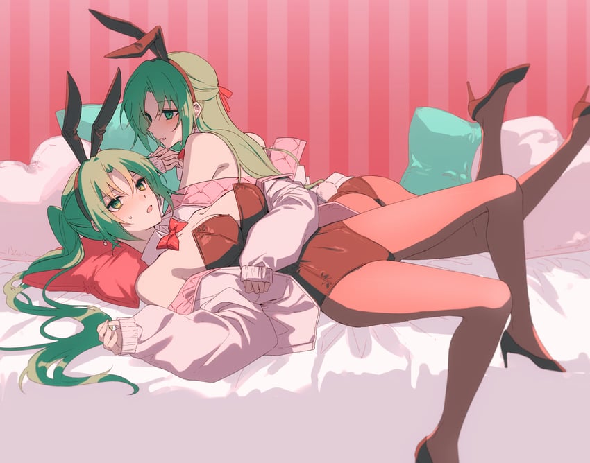 sonozaki mion and sonozaki shion (higurashi no naku koro ni) drawn by amazuki_jou