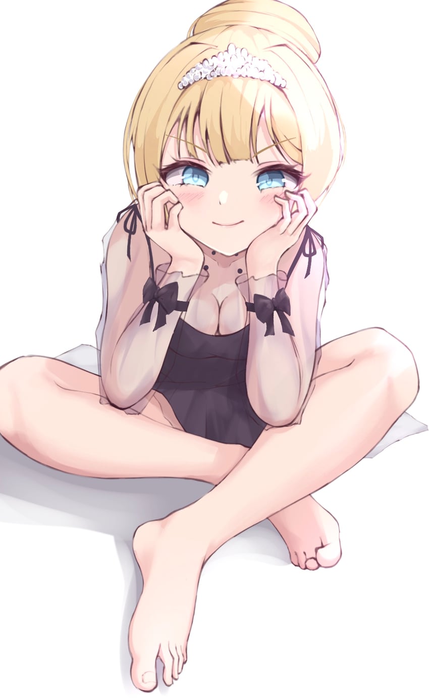 watson amelia (hololive and 1 more) drawn by shin5_art