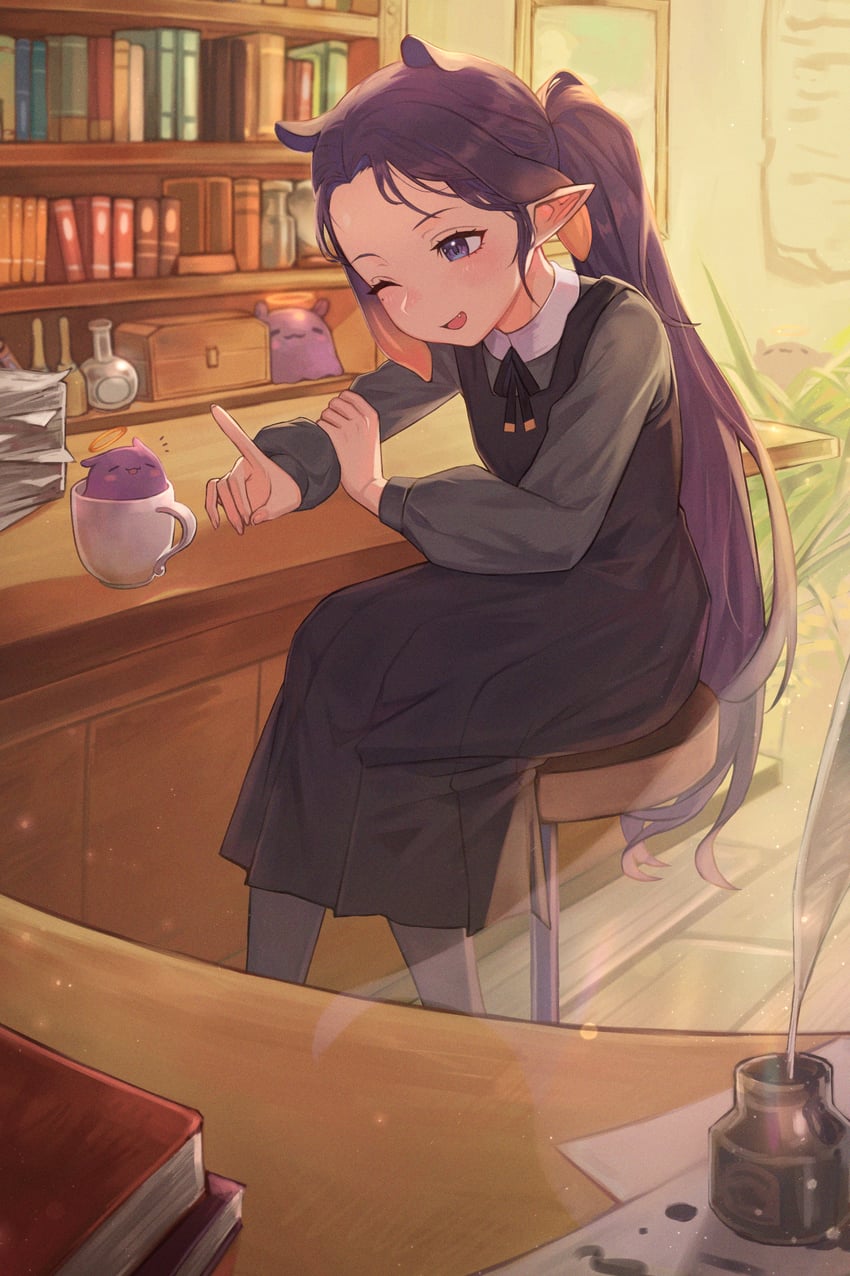 ninomae ina'nis and takodachi (hololive and 1 more) drawn by kiwwwwwi